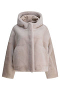 Blancha Hooded Faux Fur Jacket