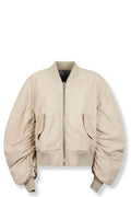 Rick Owens Temple Secchia Oversized Bomber Jacket
