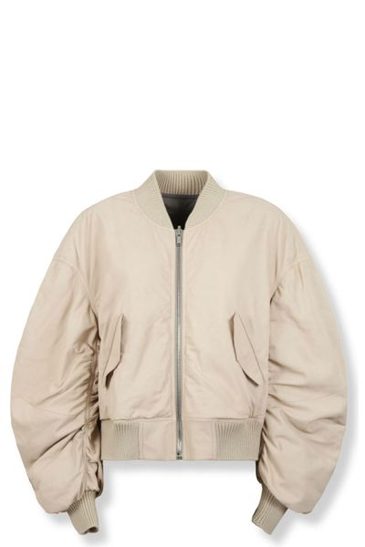 Rick Owens Temple Secchia Oversized Bomber Jacket