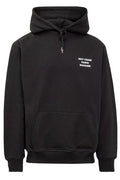 Drôle de Monsieur Slogan-Printed Drawstring Hoodie