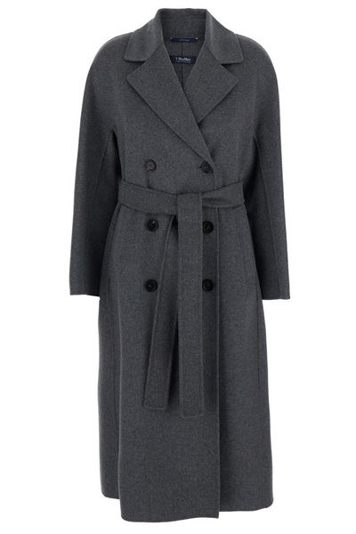 'S Max Mara Paul Double-Breasted Belted Coat