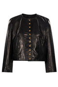 R13 Button-Up Crewneck Jacket