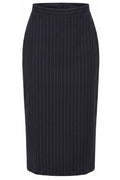 Givenchy Striped Midi Skirt