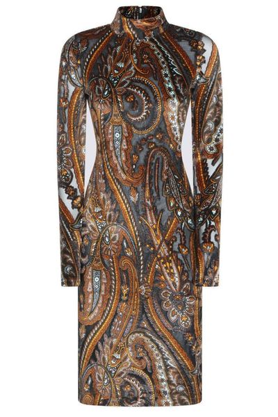 Etro Paisley Printed Dress