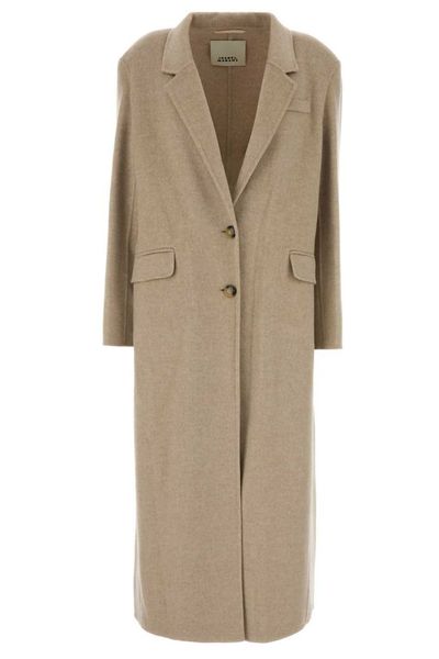 Isabel Marant Clesa Long Single-Breasted Coat