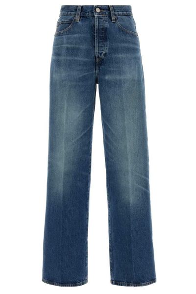 Frame Collegiate Straight-Leg Jeans