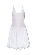 Alaïa Pleated Sleeveless Mini Dress