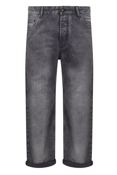 DARKPARK Turn-Up Straight-Leg Jeans
