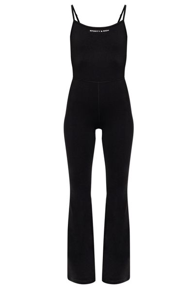 Sporty & Rich Essentials Logo Jumpsuit