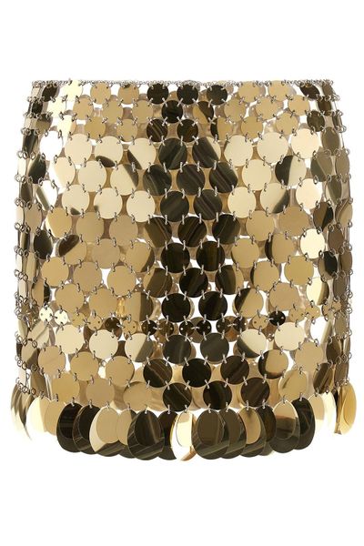 Rabanne Jupe Disc Mini Skirt