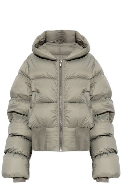 Rick Owens Hooded Short Down Jacket