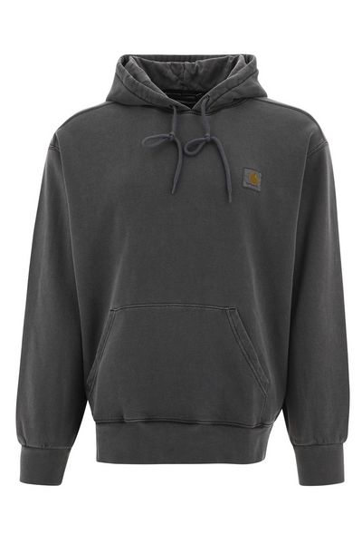 Carhartt WIP Nelson Logo-Patch Drawstring Hoodie