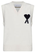 AMI De Coeur V-Neck Knitted Vest