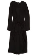 Alaïa Long Sleeve Draped Dress