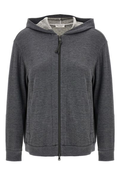 Brunello Cucinelli Zip-Up Hoodie
