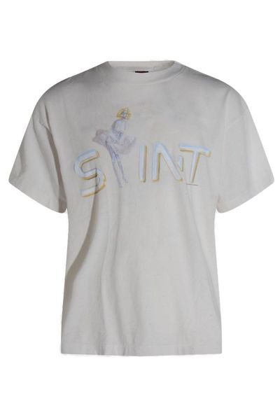 SAINT MXXXXXX Logo-Printed Crewneck T-Shirt