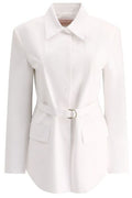 Valentino Belted Long-Sleeved Shirt