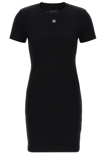 Givenchy 4G Plaque Short-Sleeved Dress