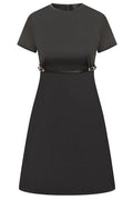 Givenchy Voyou Short-Sleeved Midi Dress