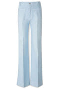 Victoria Beckham Logo Patch Flared Jeans