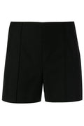 Vince Sculptural Pleated Panama Shorts