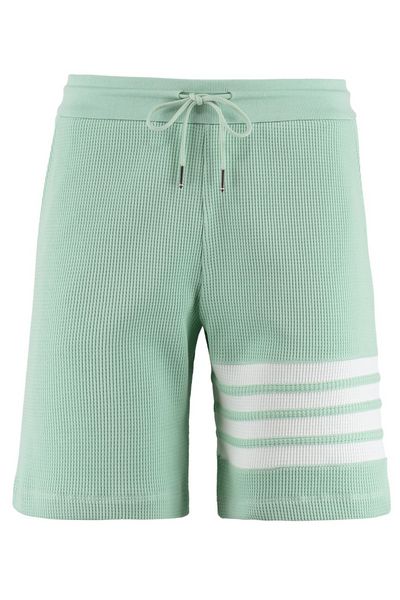 Thom Browne 4-Bar Striped Drawstring Shorts
