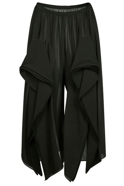 Alaïa Georgette Ruffle Pants