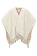 Jimmy Choo Reversible Fringe Cape