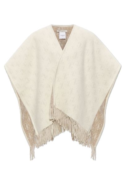 Jimmy Choo Reversible Fringe Cape