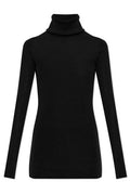 Rick Owens Ribbed Turtleneck Knitted Top