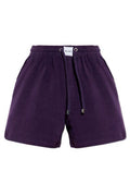 The Attico Logo Patch Drawstring Shorts