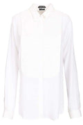 Tom Ford Pleated Bib Tuxedo Shirt