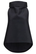 Balenciaga Bow Back High Neck Top