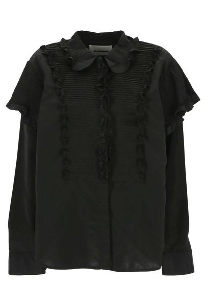 Jil Sander Puff Shoulder Buttoned Shirt