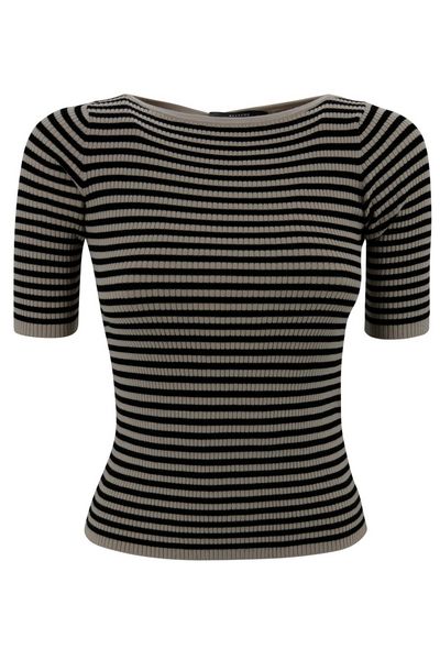 Weekend Max Mara Waser Boat-Neck Ribbed Jumper