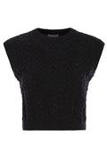 Brunello Cucinelli Dazzling Double Cable Knitted Vest