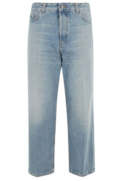Haikure Betty Straight-Leg Cropped Jeans