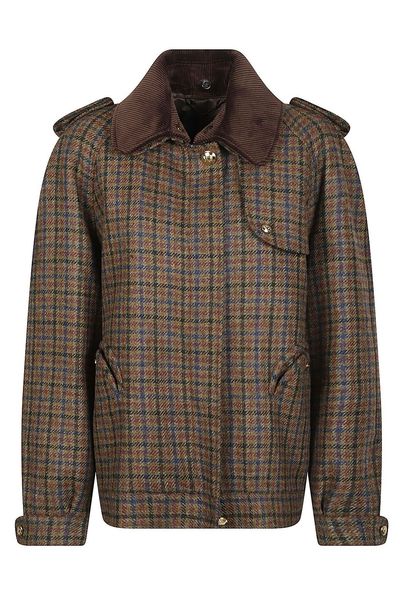 Blazé Milano Amandira Checked Wool Coat