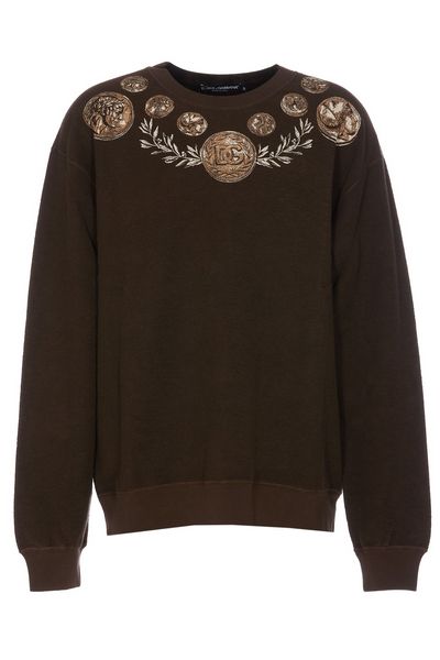 Dolce & Gabbana Graphic Printed Crewneck Sweatshirt