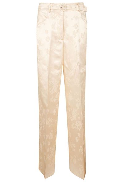 Gabriela Hearst Floral Jacquard Pants