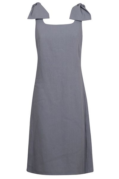 Chloé Bow-Detailed Sleeveless Dress