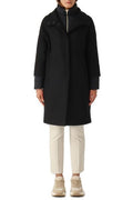 Herno High Neck Quilted Long Jacket