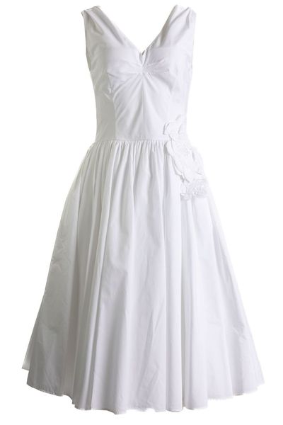 Prada V-Neck Sleeveless Dress