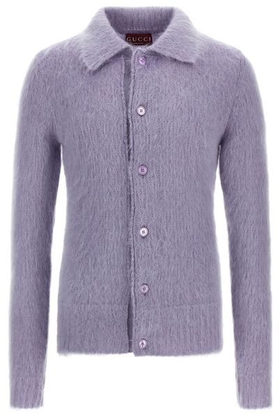 Gucci Brushed Button-Up Cardigan