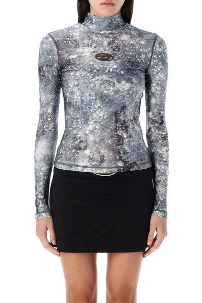 Diesel T-Akara Long Sleeved Turtle Neck Top