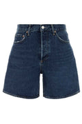 AGOLDE Dame High-Rise Denim Shorts