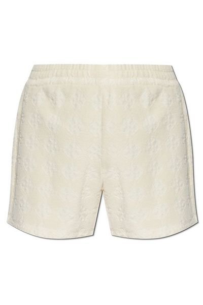 Tory Burch Terry Jacquard Logo Shorts