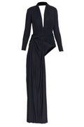 Balenciaga Open-Back Asymmetric Dress
