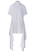 Alaïa Draped T-Shirt Dress