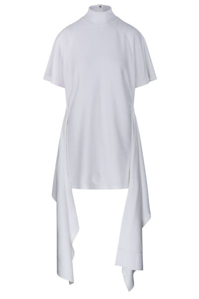 Alaïa Draped T-Shirt Dress